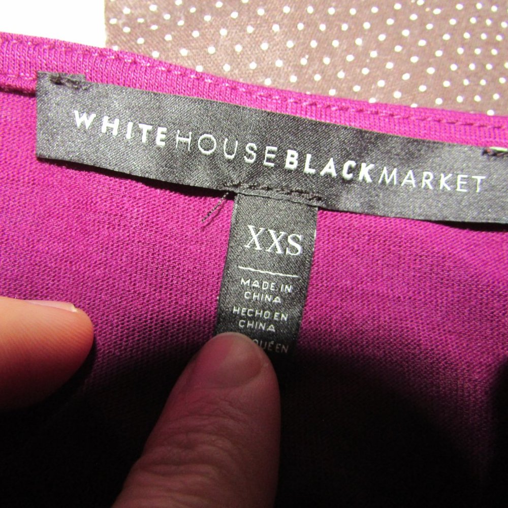 WHBM Embroidered Halter Top NWOT - Picture 6 of 8